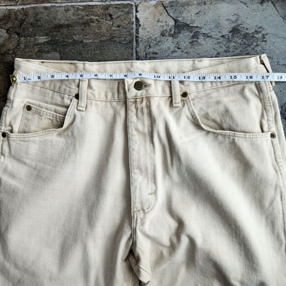 Wrangler Jeans Mens 35x27 Western Cowboy Workwear Chore Utility Outdoors Laborer - Picture 4 of 10